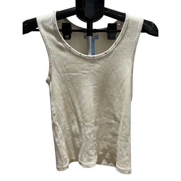 Miss16 Cream Rhinstone Tank Top size XL - Picture 1 of 3